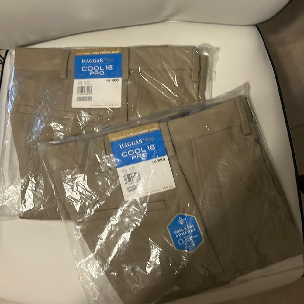 Khaki pants - size 16 Regular - lot of 2